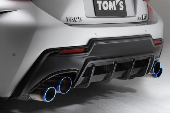 TOM'S Racing - Rear Bumper Diffuser for 2015-2019 Lexus RCF (FRP- Unpainted)