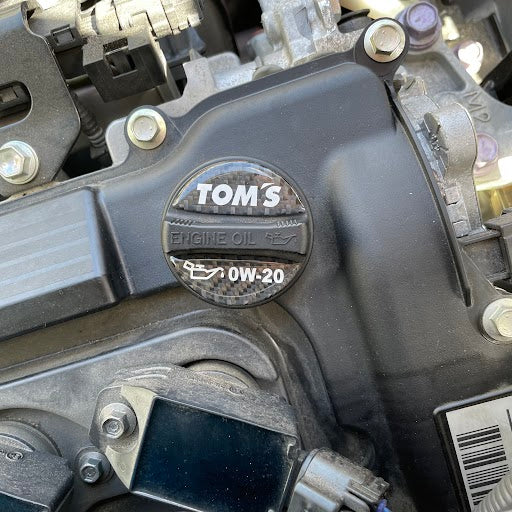 TOM'S Racing - Oil Filler Cap Garnish