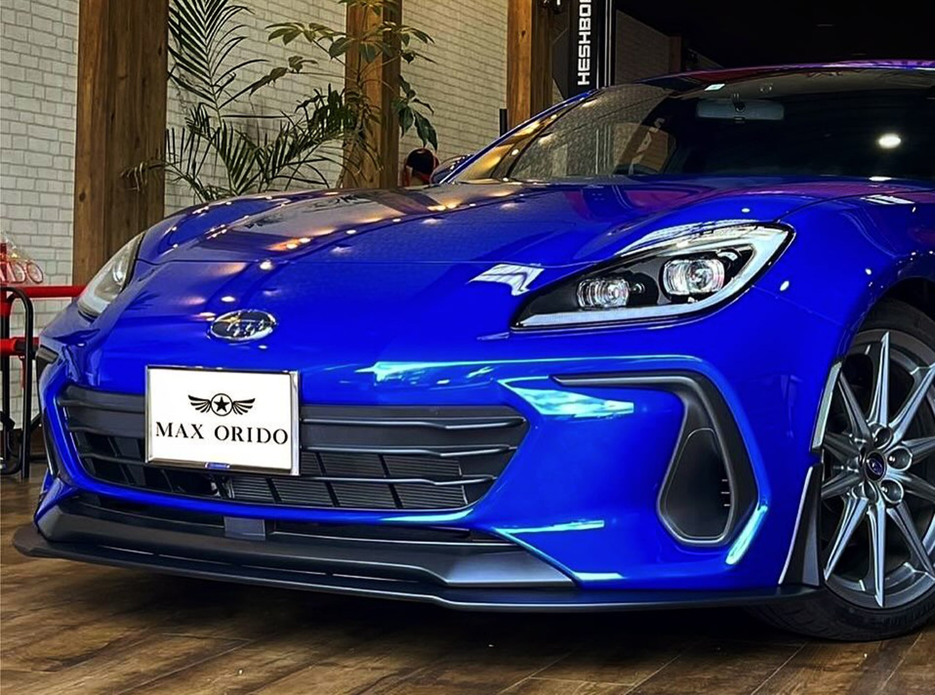 無料発送 MAX ORIDO Kit Fins Side + Spoiler Lip Front - AKEa x パーツ