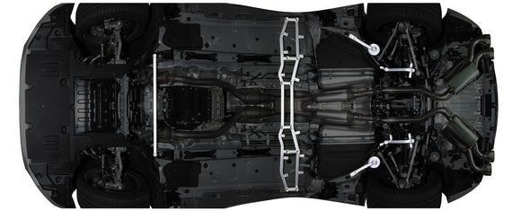 TOM'S Racing - Rear Cross-Member Brace - 2018+ Lexus LC500