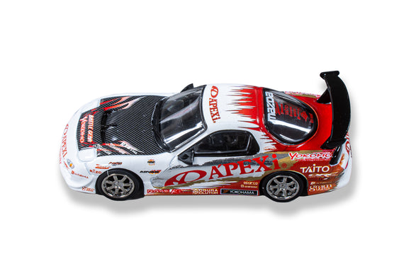 A'PEXi - A'PEXi RX-7 FD3S D1GP Project No.III - Tarmac Works x Vertex 1:64 Scale Die-cast