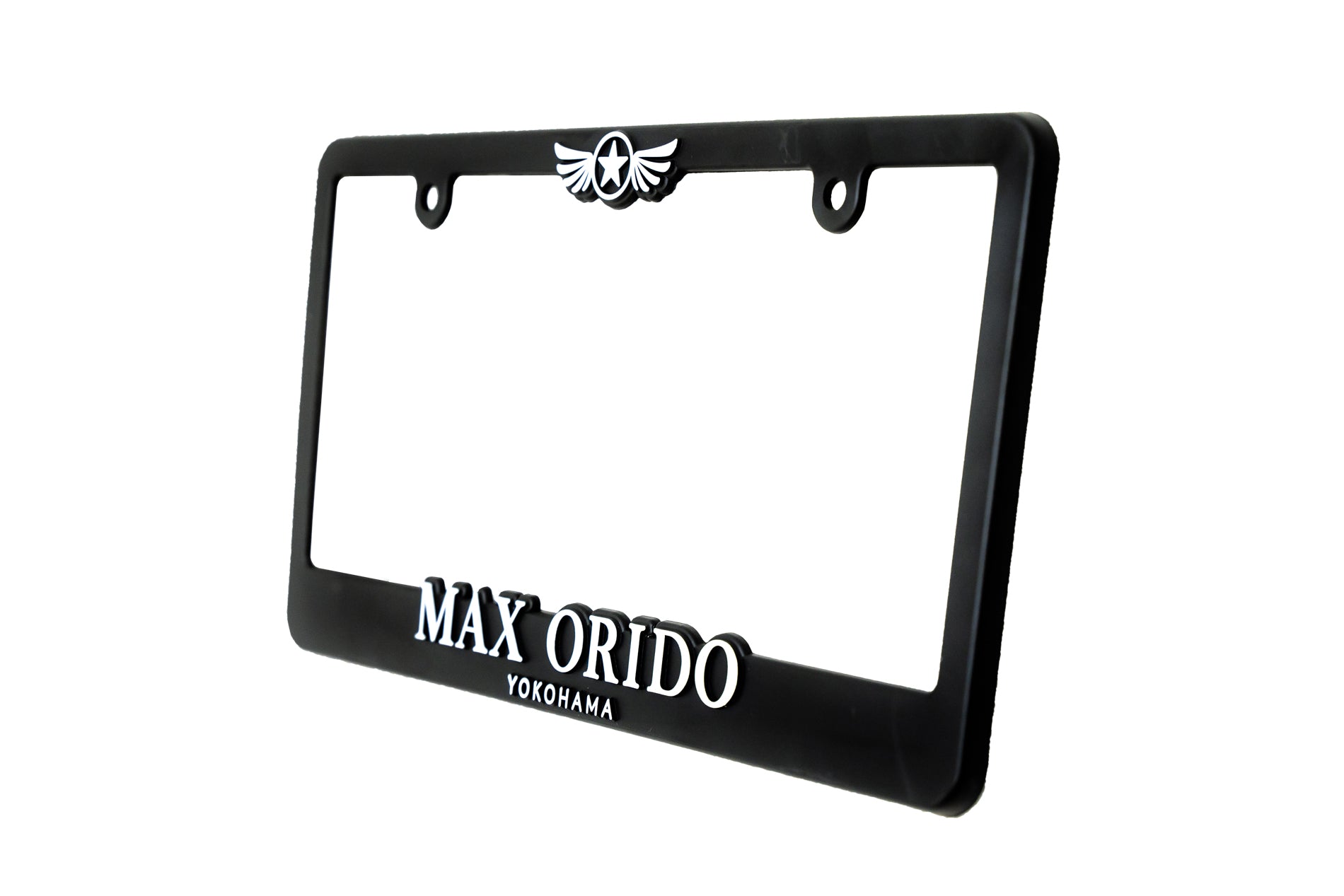 MAX ORIDO - License Plate Frame