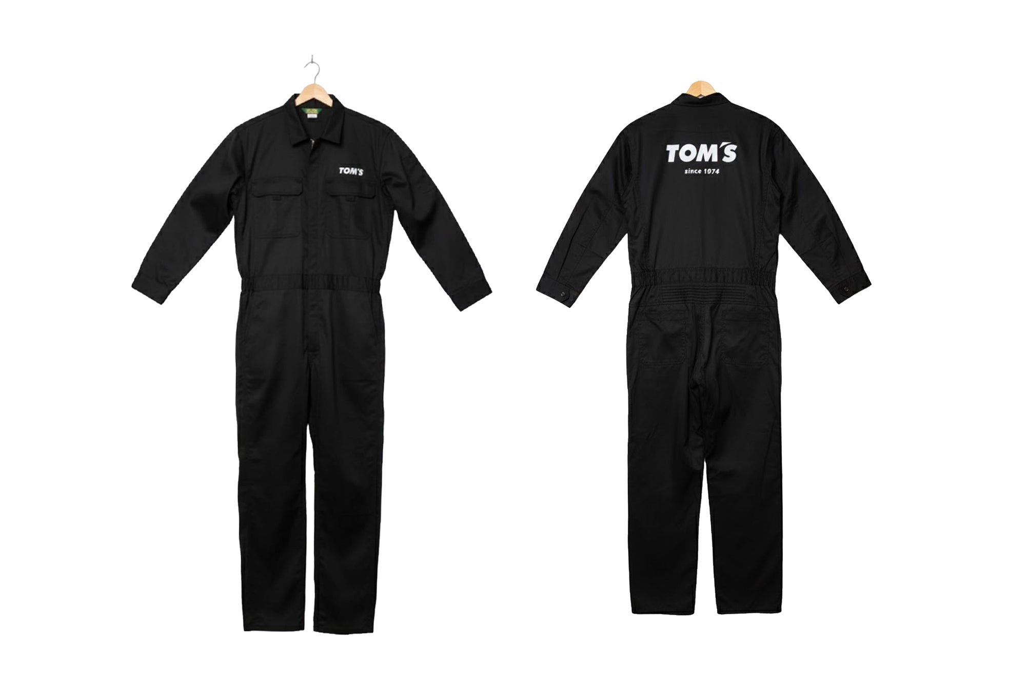 TOM'S Racing - TOM'S Mechanic Coveralls - Black | APEXi USA
