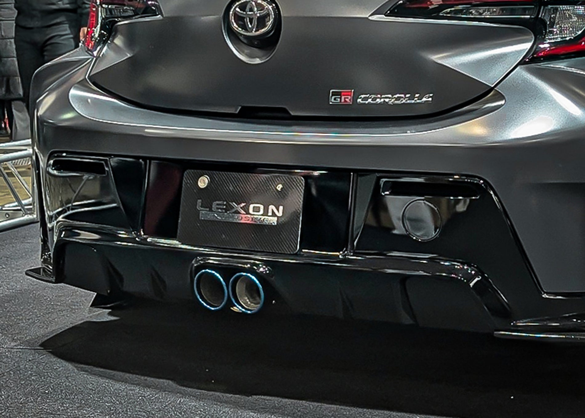 LEXON - Rear Diffuser Panel Muffler Cover - Toyota GR Corolla