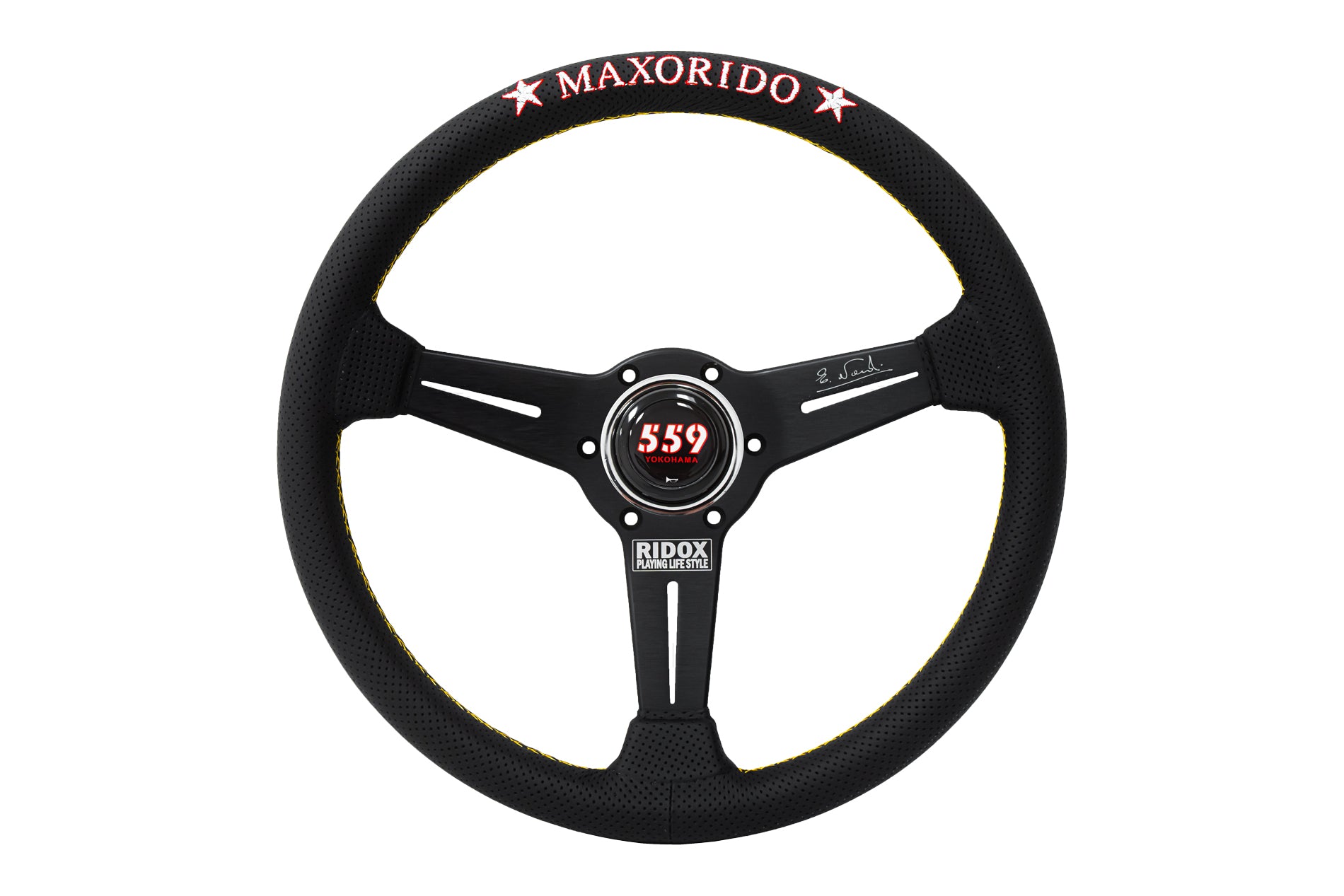 MAX ORIDO × NARDI 2024 ☆ RIDOX Steering Wheel ** PRE-ORDER **