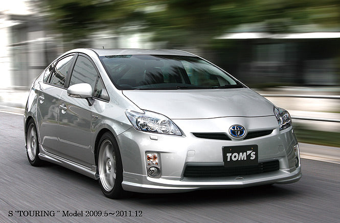 TOM'S Racing - Front Lip Spoiler (Painted Black) - 2010-2011