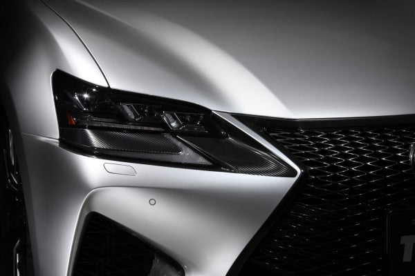 TOM'S Racing- Carbon Sheet (Headlight) for 2016+ Lexus GSF | APEXi USA