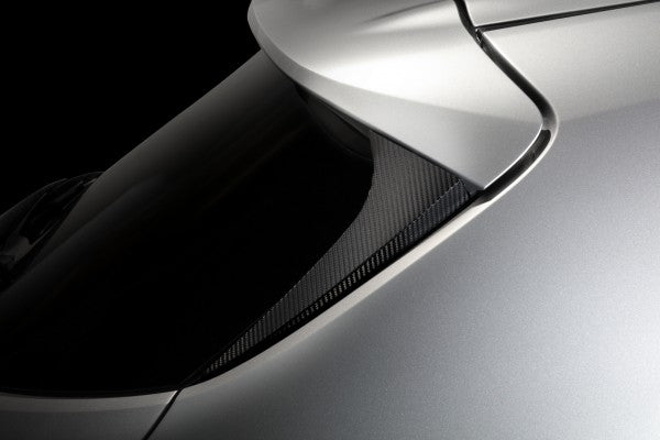 TOM'S Racing- Carbon Sheet (Trunk Roof Spoiler-Side Panel) - Toyota Corolla Hatchback (2019+) / GR Corolla (23+)