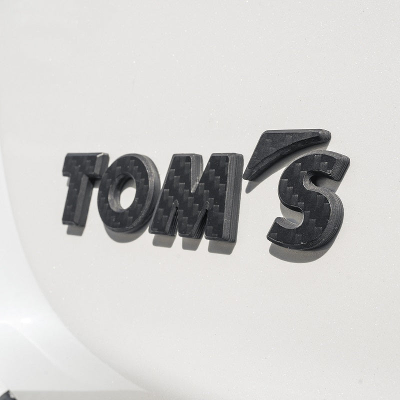 TOM'S Racing Logo Emblem (Carbon Fiber)