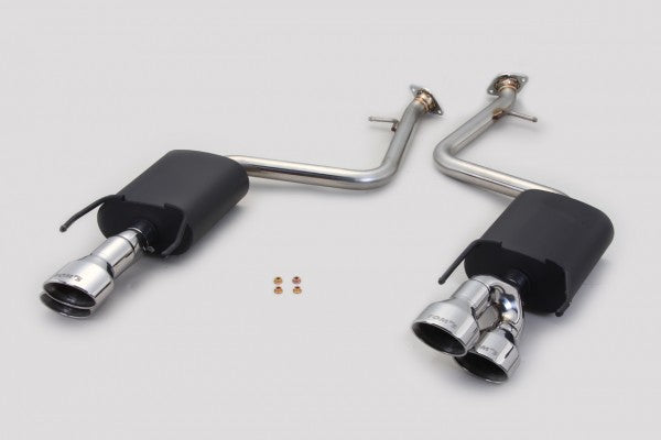TOM'S Racing- Stainless Exhaust System for 2016-2020 Lexus IS200t, IS300 Turbo (Quad Tips)
