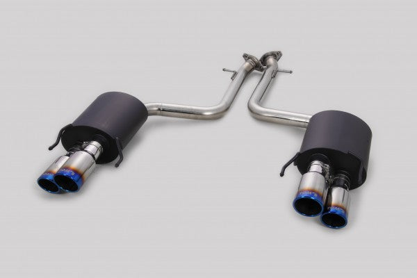 TOM'S Racing- Stainless Exhaust System (TOM'S Barrel/Titanium Tips) for 2016+ Lexus GSF