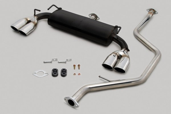 TOM'S Racing- Stainless Exhaust System for 2011-2013 Lexus CT200h (Quad Tips)