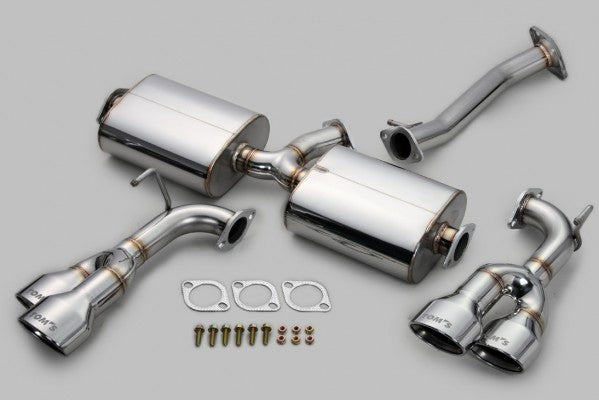 TOM'S Racing- Stainless Exhaust System for 2015-2017 Lexus NX200t/ 300 Turbo (Quad Tips)