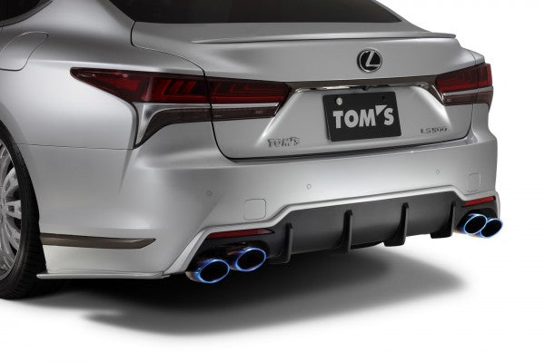 TOM'S Racing- Stainless Exhaust System (TOM'S Barrel/Titanium Tip) for 2018+ Lexus LS500