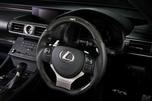 TOM'S Racing- Carbon Steering Wheel for Lexus (CT, GSF, IS, NX, RC, RCF)