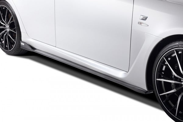 TOM'S Racing- Carbon Side Step for 2008-2014 Lexus ISF | APEXi USA