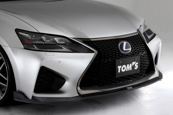 TOM'S Racing- Front Diffuser for 2016+ Lexus GSF (FRP- Unpainted)