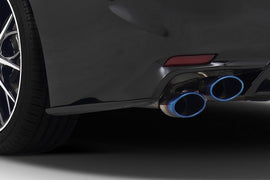 TOM'S Racing - Rear-Side Fin - 2018-2020 Toyota Camry (FRP-Painted- Matte Black)
