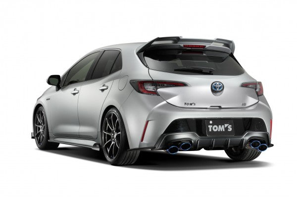 TOM'S Racing- Rear Bumper Diffuser for 2019-2022 Toyota Corolla Hatchback- **Preorder ETA Lead Time- Late May** - 0