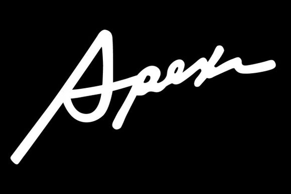 A'PEXi - A'PEXi Cursive Logo Decal Sticker