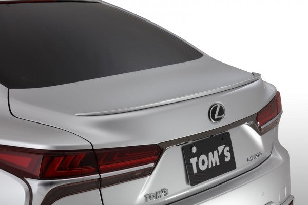 TOM'S Racing- Rear Trunk Lid Spoiler for 2018+ Lexus LS500 (FRP-Unpainted)
