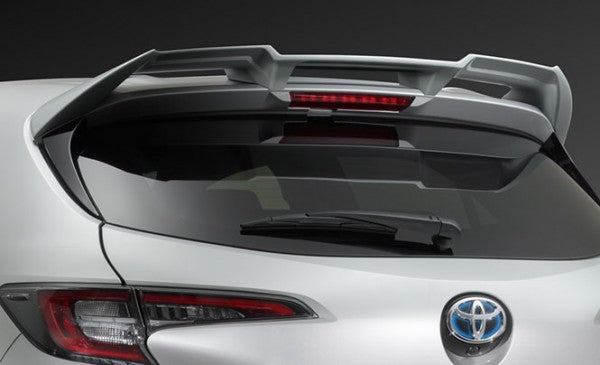 TOM'S Racing- Rear Roof Spoiler for 2019+ Toyota Corolla Hatchback / 2023+ Toyota GR Corolla Hatchback- (FRP-Unpainted)