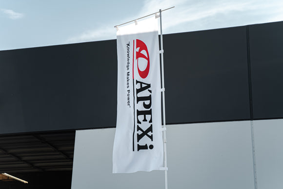 A'PEXi "Knowledge Makes Power" Nobori Flag - Limited Edition