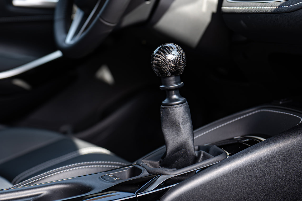 TOM'S Racing- Carbon Shift Knob for 2019+ Toyota Corolla Hatchback M/T (Manual Transmission)