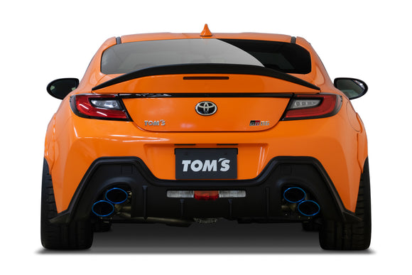 TOM'S Racing - Quad-Exit Axleback Exhaust - Toyota GR86 (2022+)