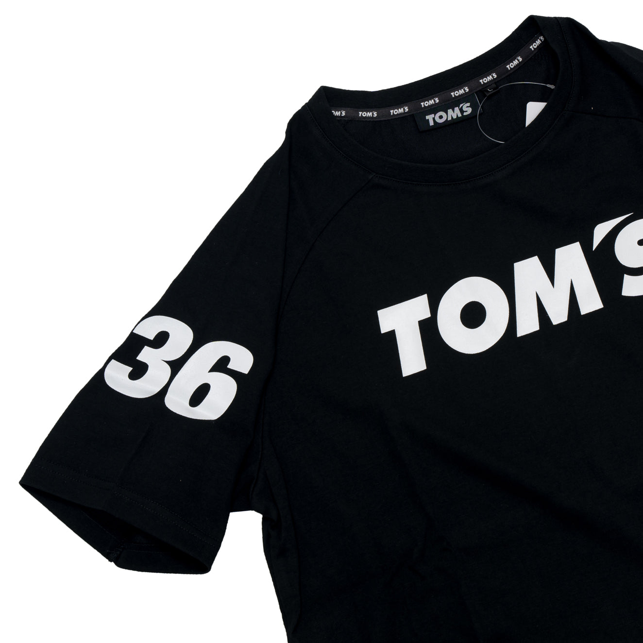 TOM'S Racing - Short Sleeve T-shirt #36 Black