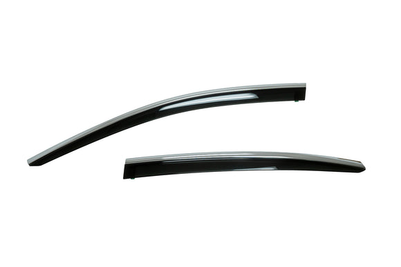 Lexus OE Japan - Window Visor Set - 2018+ Lexus LS500, LS500h (Chrome Trim)