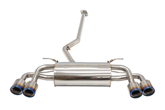 A'PEXi - RS Evolution Extreme Quad-Type (Catback) - 2022+ Toyota GR86 / Subaru BRZ