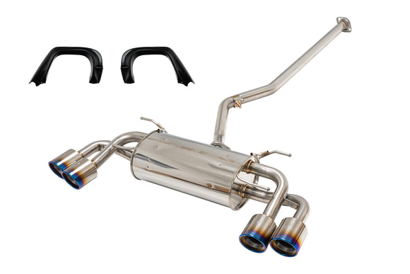 A'PEXi - RS Evolution Extreme Quad-Type (Catback) - 2022+ Toyota GR86 / Subaru BRZ