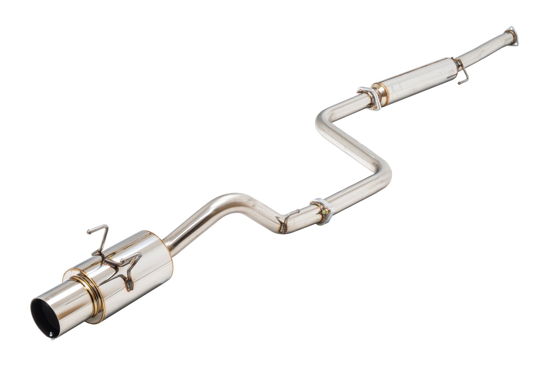 A'PEXi - N1 Catback Exhaust - 1992-1995 Honda Civic DX, Si Hatchback