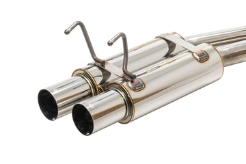 A'PEXi - N1 Dual Muffler - 1989-1994 Nissan 240SX (S13) - 0