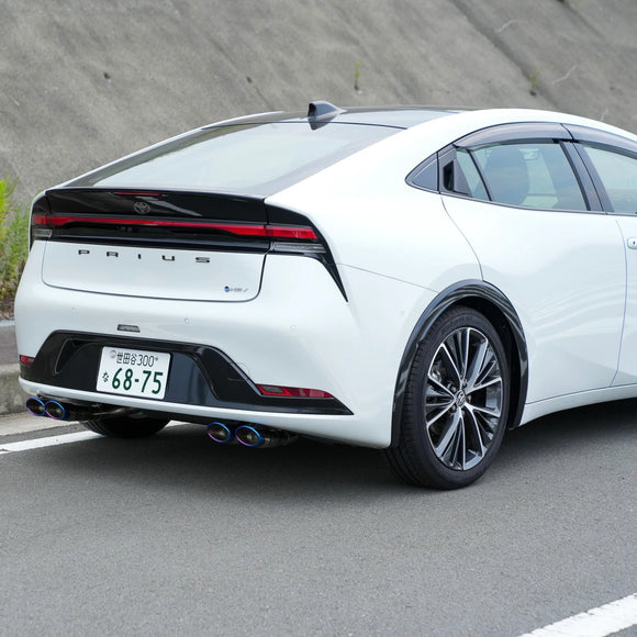 TOM'S Racing - Quad Exhaust System (With OEM Factory Rear Diffuser) - Toyota Prius (60) 2023+
