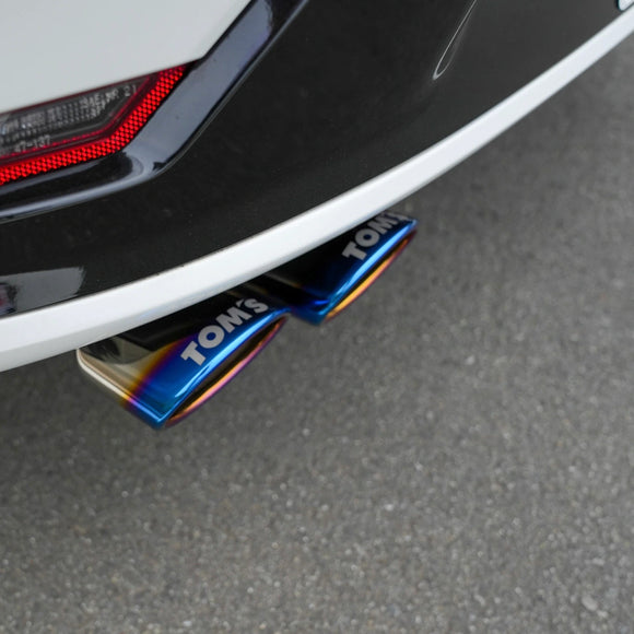 TOM'S Racing - Quad Exhaust System (With OEM Factory Rear Diffuser) - Toyota Prius (60) 2023+