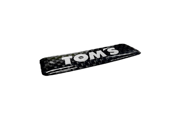 TOM'S Racing - TOM'S Carbon Sticker | APEXi USA