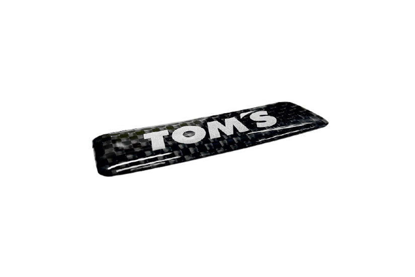 TOM'S Racing - TOM'S Carbon Sticker - 0