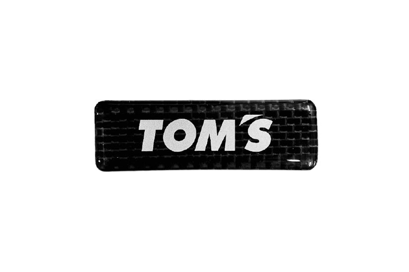 TOM'S Racing - TOM'S Carbon Sticker