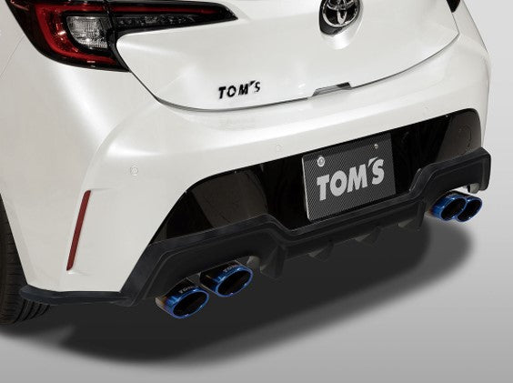 TOM'S Racing - Rear Bumper Diffuser - 2023+ Toyota Corolla Hatchback ** In Stock **
