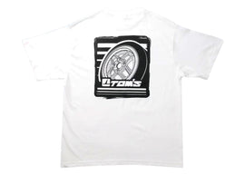 TOM'S Racing - Igeta Wheel Design T-Shirt (White)