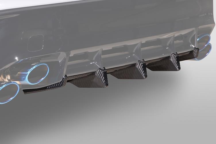TOM'S Racing - Carbon Fiber Rear Diffuser - Lexus IS500 [2022+]-1
