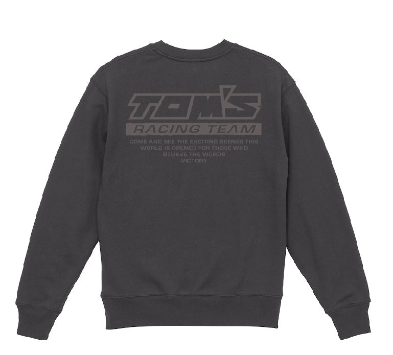 TOM'S Racing - 49th Anniversary Crewneck Sweater (Carbon Grey)