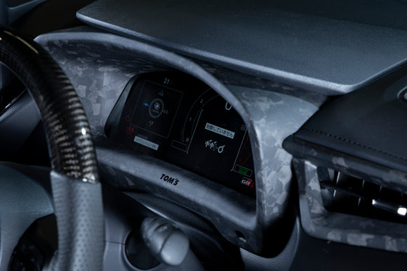 TOM'S Racing - Forged Carbon Meter Inner Panel (LHD) - Toyota GR Corolla [2023+]