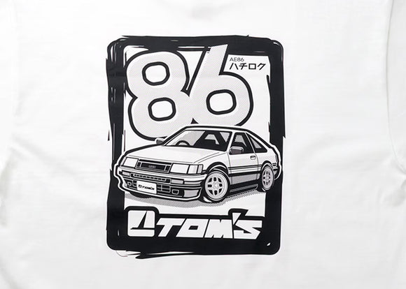 TOM'S Racing - AE86 Design T-Shirt