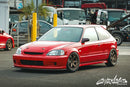 EXCEED Japan - Front Lip Spoiler V2 - Honda Civic EK (1998~1999)-1