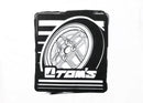 TOM'S Racing - Igeta Wheel Design T-Shirt (White)-3