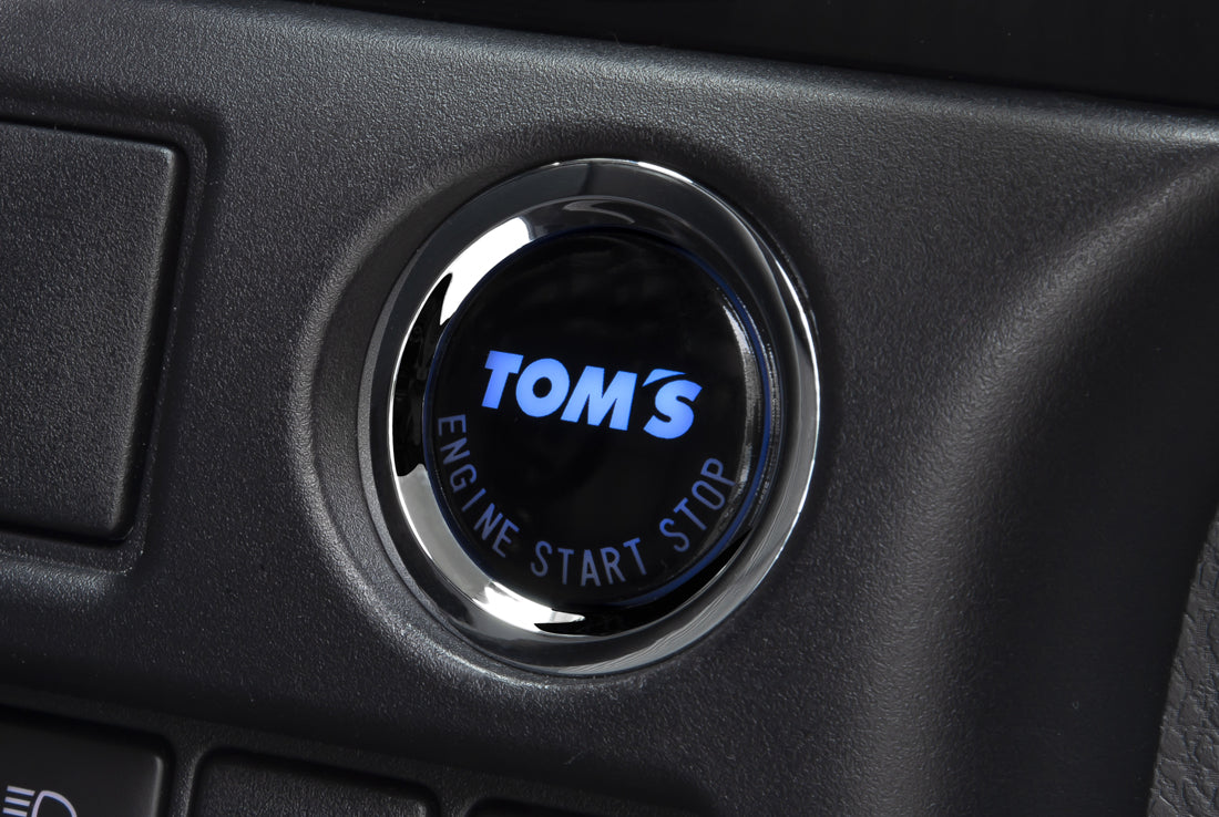 TOM'S Racing - Push Start Button [Type 002] - Lexus & Toyota