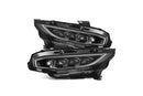 ALPHAREX - NOVA-Series LED Projector Headlights Black - Honda Civic (2016-2021)-1
